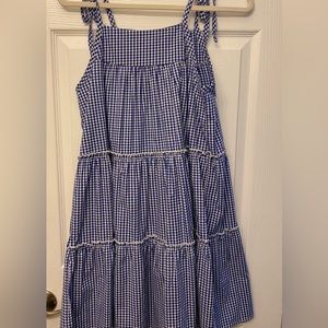 Francesca's Charlotte Avery Blue Gingham Dress